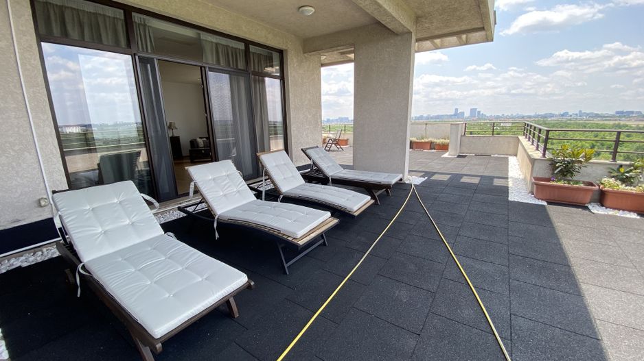 Penthouse 5 camere 250 mp lângă Ambasada SUA , zona Băneasa București - Poză 30