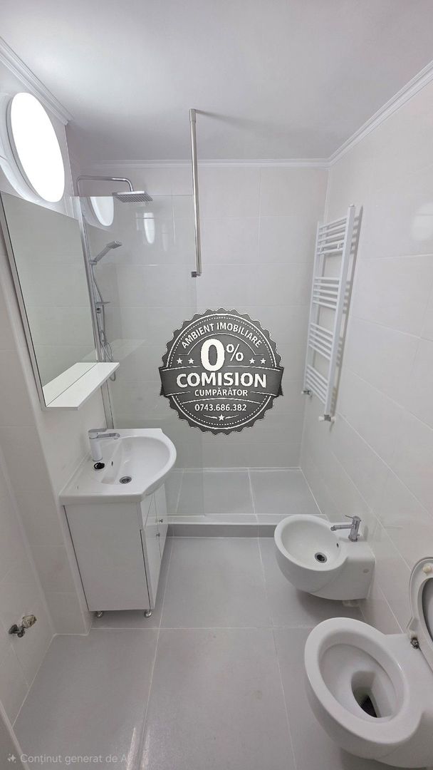Apartament cu 3 camere, etaj 3, renovat total, VASLUI zona CENTRU-AUROCOR; - Poză 9