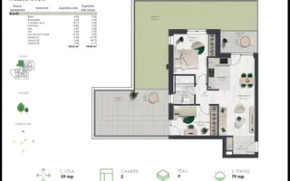 COM 0% Apartament nou cu 3 camere si gradina | Denya Forest - Poză 11