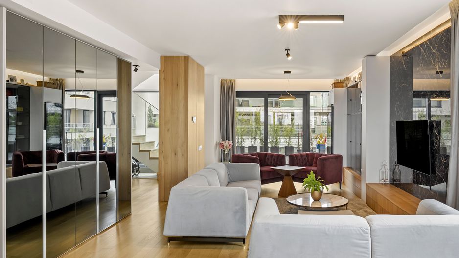 Penthouse Duplex | One Herastrau Plaza | Terase spectaculoase - Poză 8