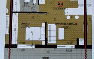Apartament 2 camere si terasa 20 mp in Baile Felix Bihor - Poză 7
