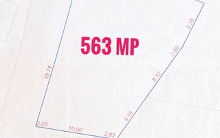 Teren intravilan com Bors, 563 mp, 32 ml front- Pret 36.000 euro neg - Poză 1