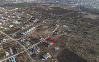 Teren 9,45 ari Ghidighici | 23 m fațadă | pentru construcții | 6 km de Chișinău - Poză 6