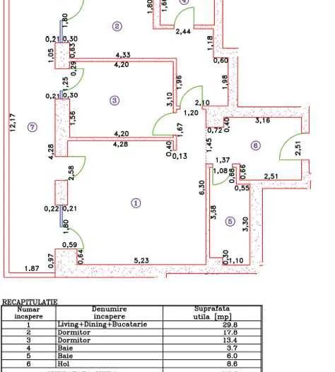 Apartament  3 camere I 103 mp I prima închiriere I Cambridge School - Poză 8