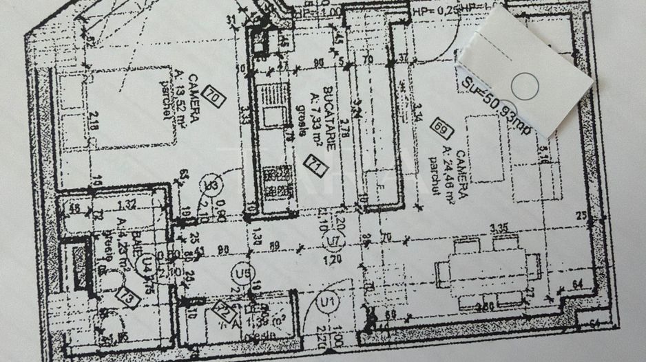 Apartament cu 2 camere, grădină, boxă și parcare, Kaufland – Mărăști. - Poză 8