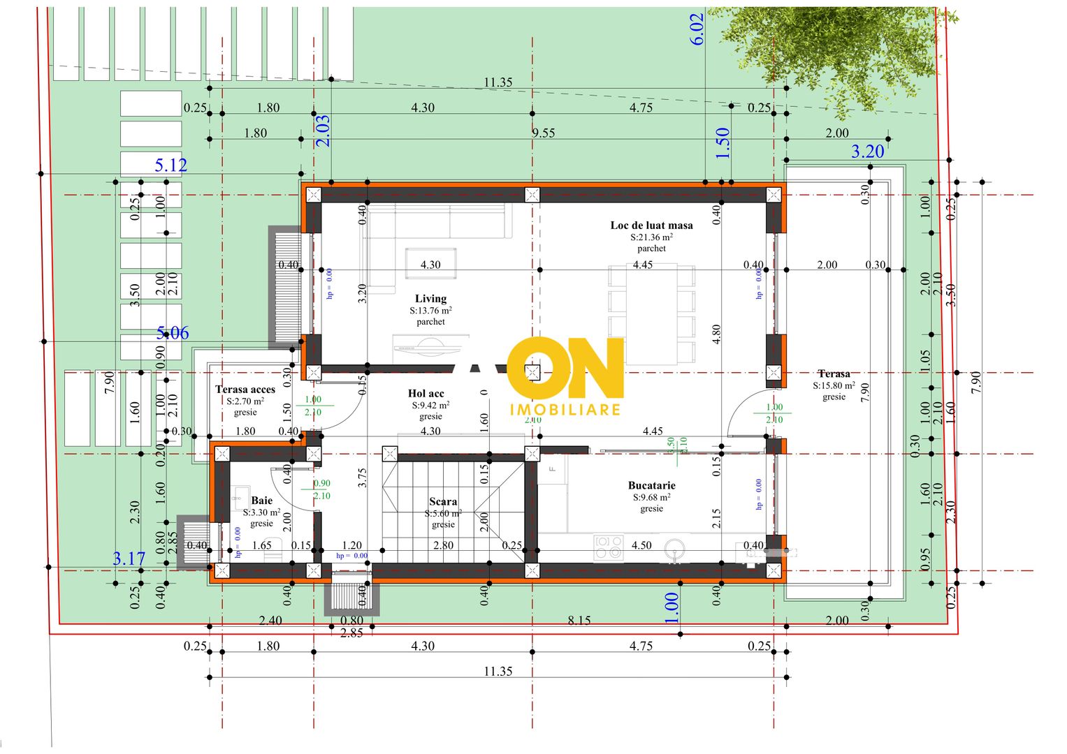 Teren 237 mp, cu proiect de casa si fundatie turnata, Micesti - Poză 6