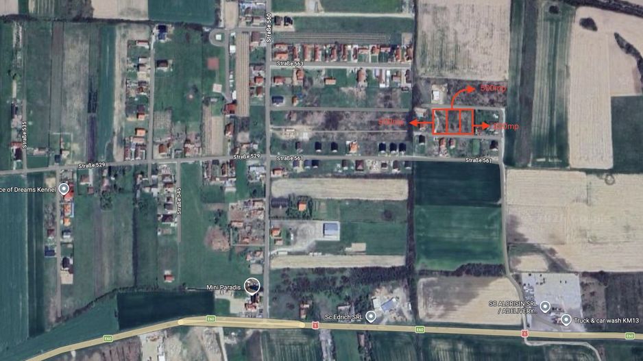 Teren intravilan de vânzare – Oșorhei, zona Mini Paradis - Poză 1