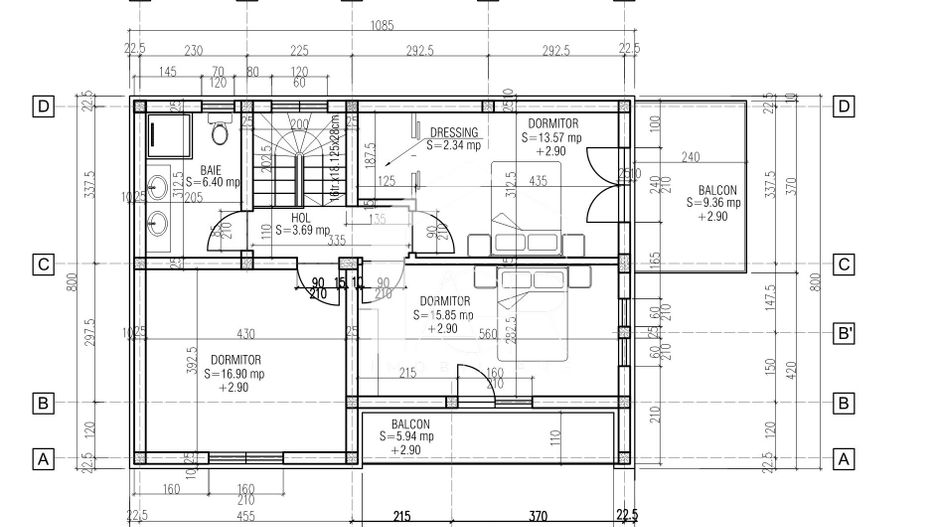 Vila P+1E, cu 4 camere, Paulesti - Poză 26