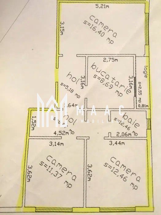 Apartament 3 camere | Decomandat | Vasile Aron - Poză 12