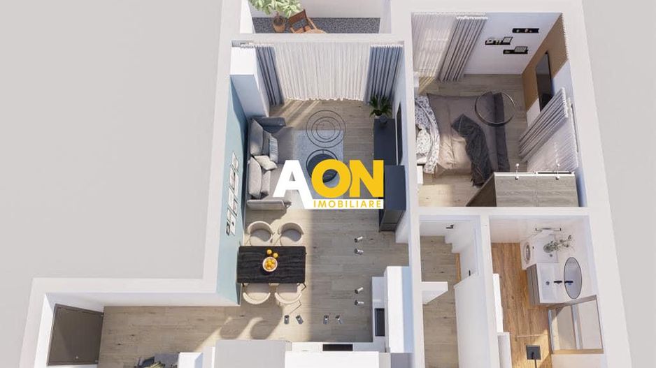 Apartament cu 2 camere in bloc nou, garaj, lift - Poză 7