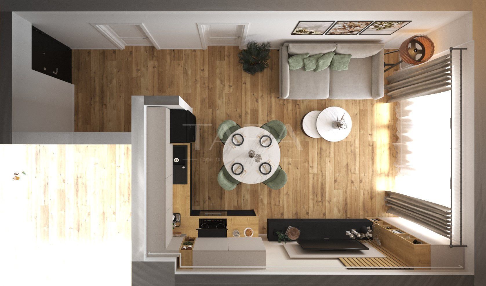 Apartament 2 camere 48 mp + 2 parcări subterane | Parcul Poligon | - Poză 5