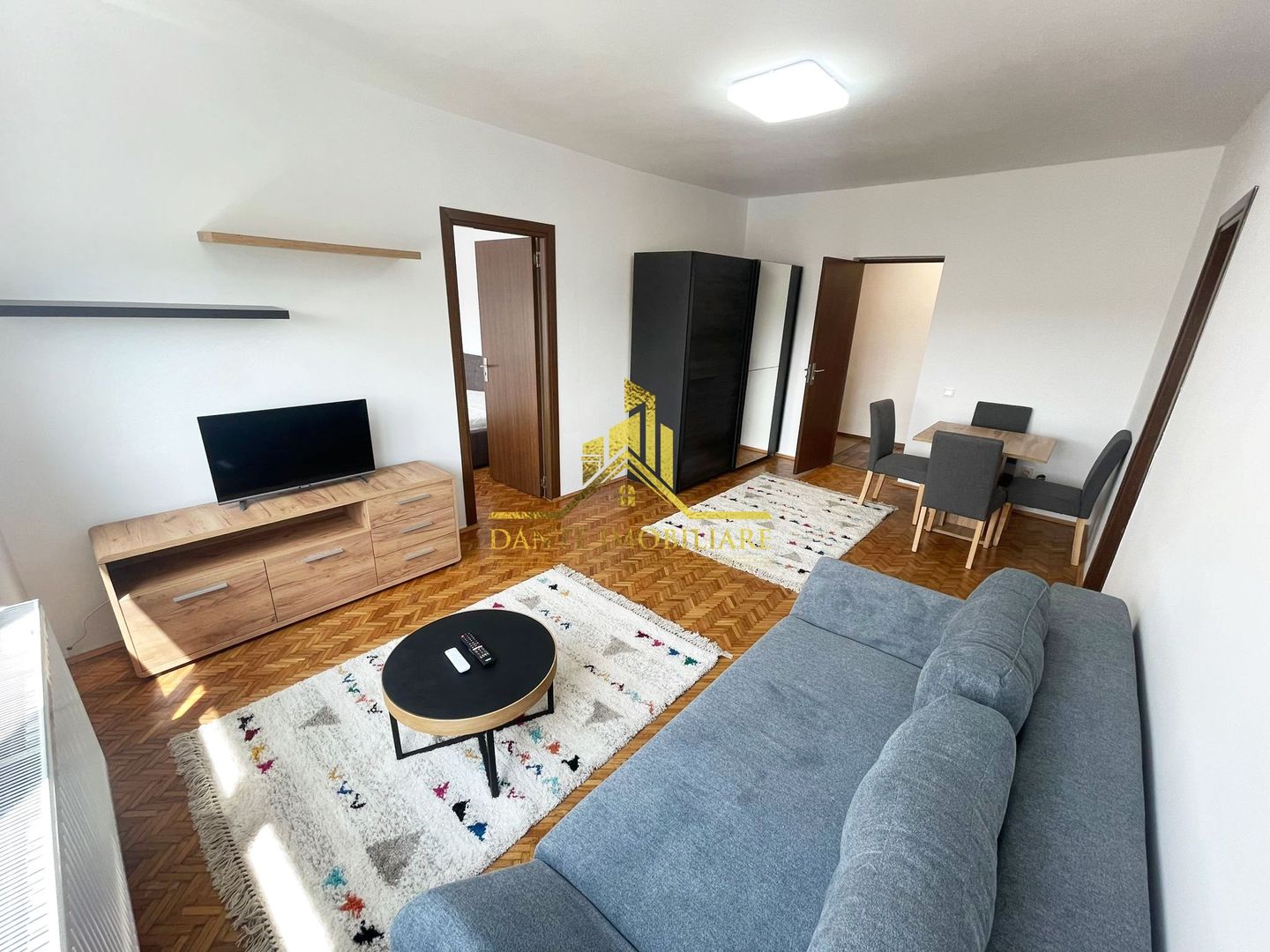 3 camere, semidecomandat, mobilat modern, balcon, Marasti, Abator - Poză 1
