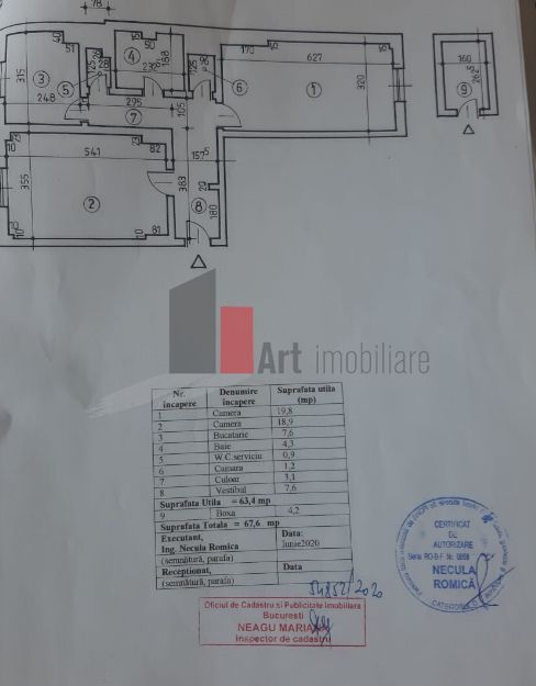 APARTAMENT 2 CAMERE  DRUMUL SARII - Poză 11