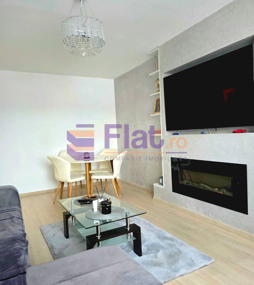 Apartament cu 2 camere de vânzare - 53 mp, complet mobilat și utilat - Poză 7