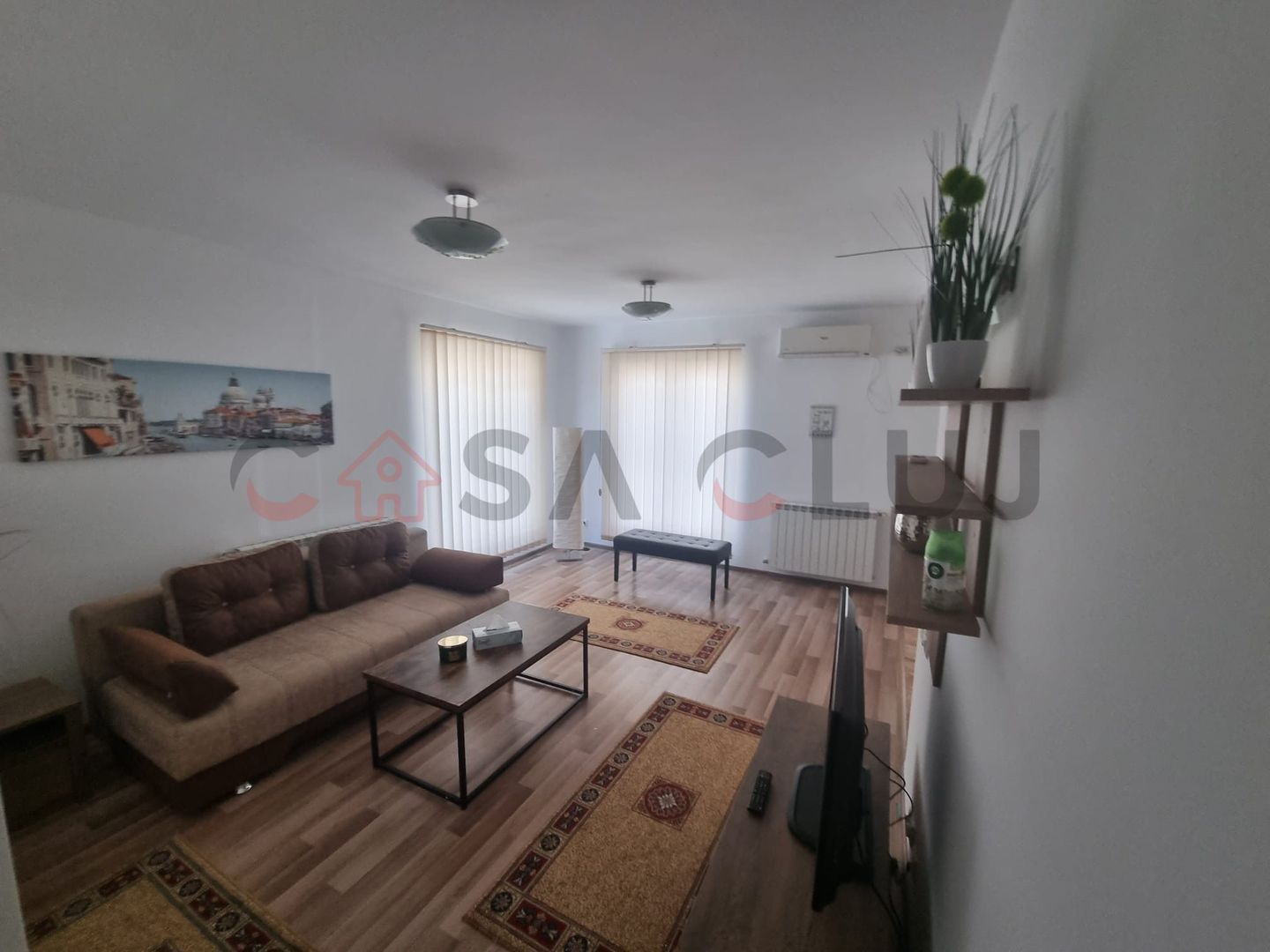 Ap. 3 camere, 71mp, 2 băi, parcare, mobilat modern – Zorilor - Poză 1