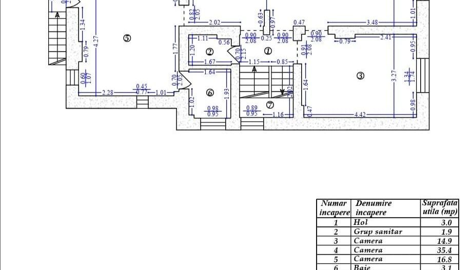 DUPLEX | ETAJ 1 + MANSARDA | LOC DE PARCARE | OPORTUNITATE - Schiță 14