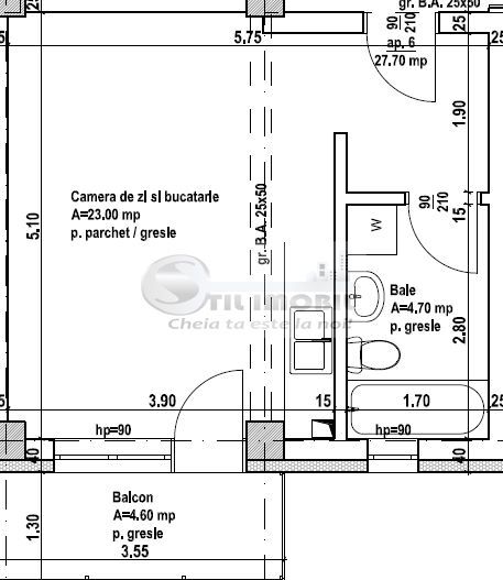 Garsonieră Rediu|55.000€ |Loc parcare inclus |0% comision - Poză 3