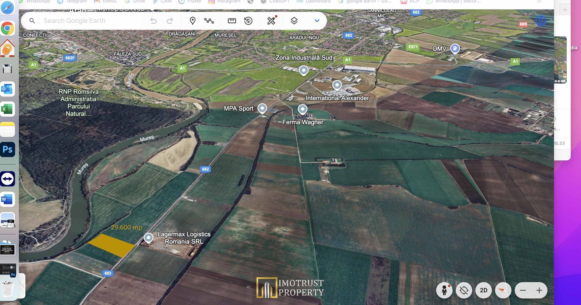 Teren industrial 29.600 mp – acces direct la Autostrada A1, Arad - Poză 1