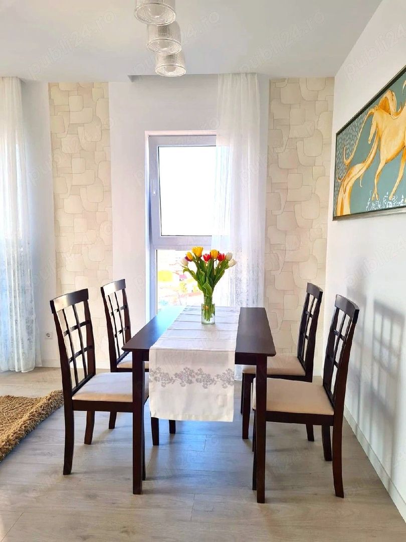 Închiriez Apartament cu 2 camere, 60 mp, încălzire în pardoseală, Hercesa - Poză 2