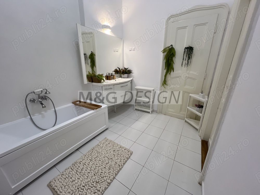 3 camere 104mp etaj 1 vedere in Piata Victoriei complet utilat si mobilat - Poză 5