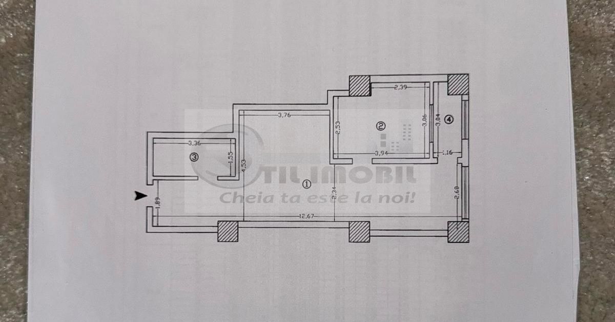 Apartament INTABULAT 2 camere, D, 57mp- Lazar Rezidence Pret 159.000 € - Poză 8