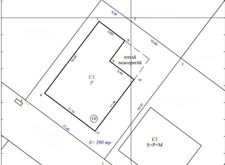 Casă individuală pe un singur nivel – Viile Sibiului - Schiță 19