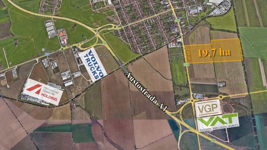 TEREN INDUSTRIAL – ARAD | POZIȚIE STRATEGICĂ E671 – A1 - Schiță 7