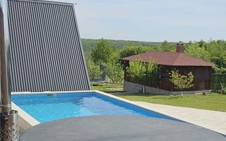 Complex din casa noua si 3 cabane, piscina încalzita 6600 mp teren - Poză 4