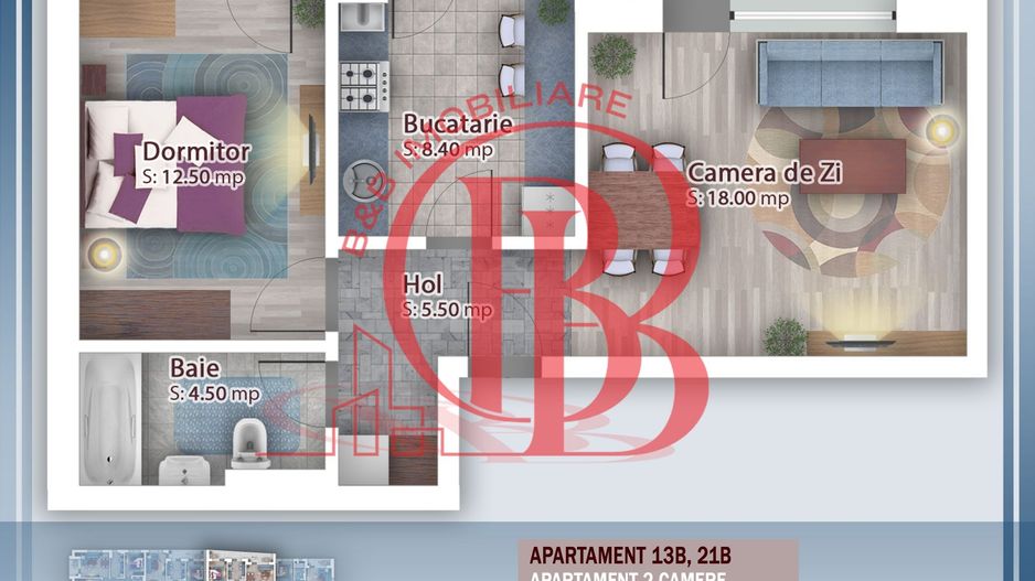 Oferta Lansare 2 camere decomandat incalzire pardoseala - Schiță 11