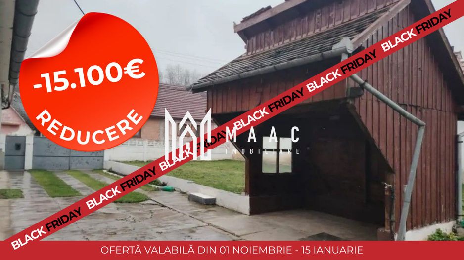 BLACK FRIDAY Casă  Șeica Mare | Teren 2.232 mp  | 681 euro/mp - Poză 1
