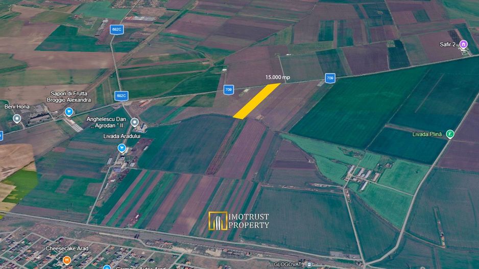 Teren agricol de vanzare Arad - Poză 1