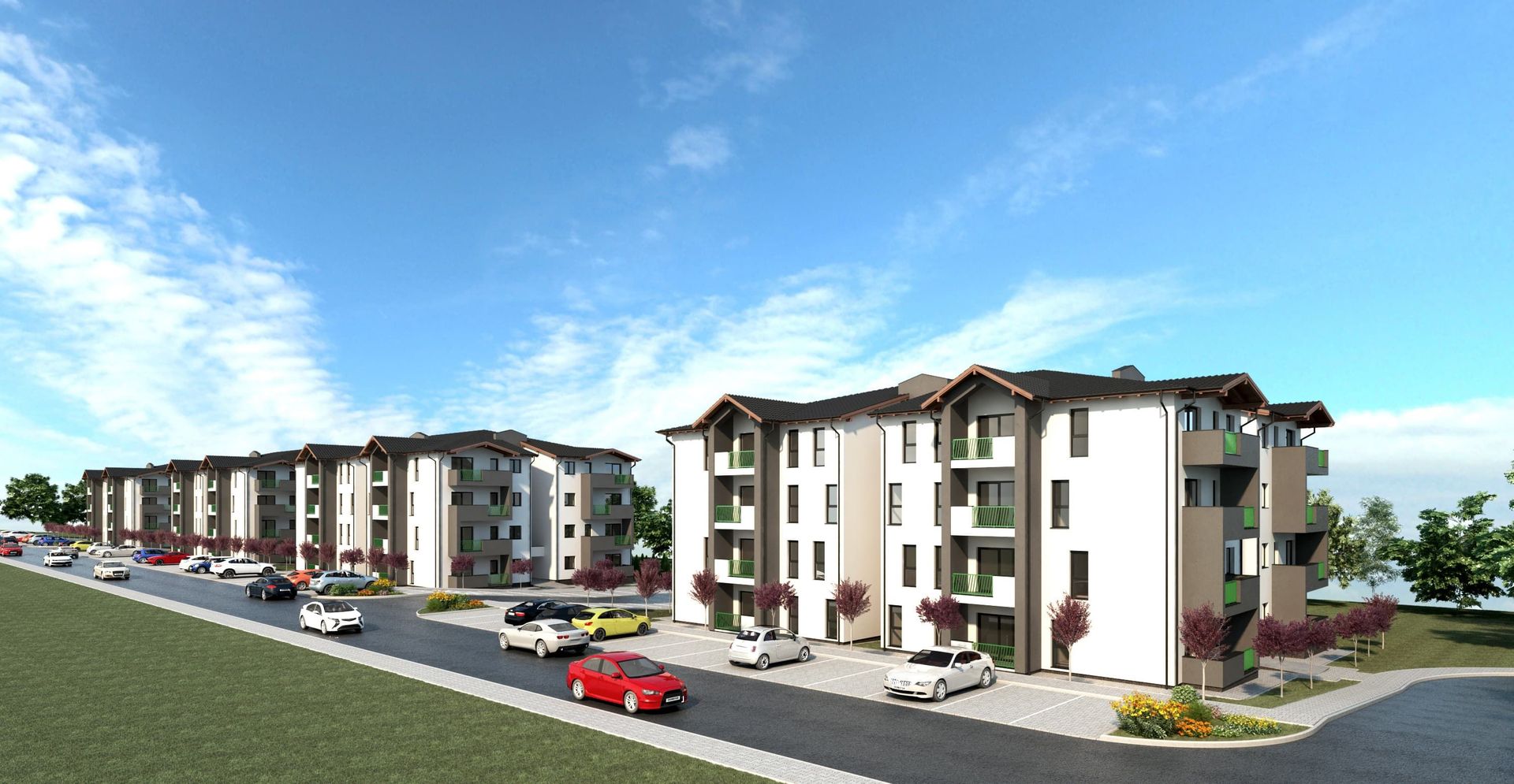 Garsonieră  mansardă Orizont Residence Sânpetru (preț fără TVA) - Poză 9