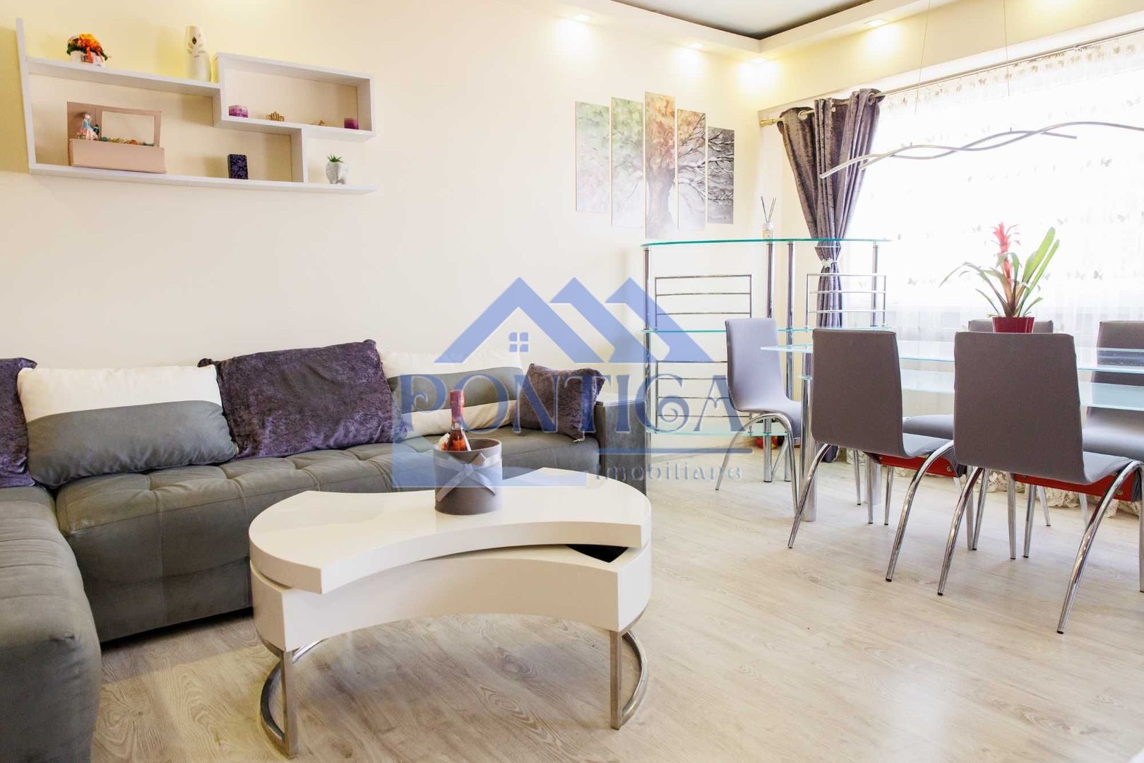 Vand apartament cu 3 camere decomandat ,confort 0,zona Brotacei - Poză 1