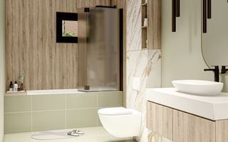 Casa individuala din caramida 4 camere Cartier Izvor Tarlungeni Brasov - Poză 8