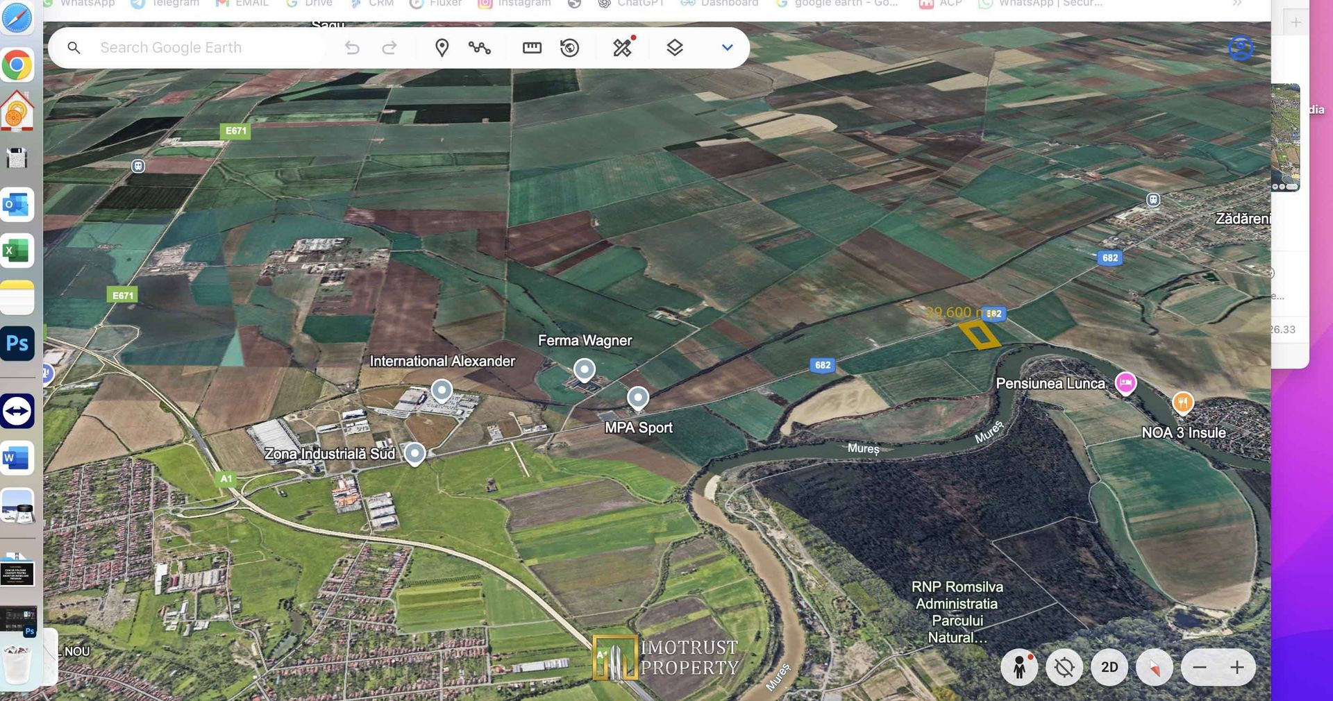 Teren industrial 29.600 mp – acces direct la Autostrada A1, Arad - Poză 3