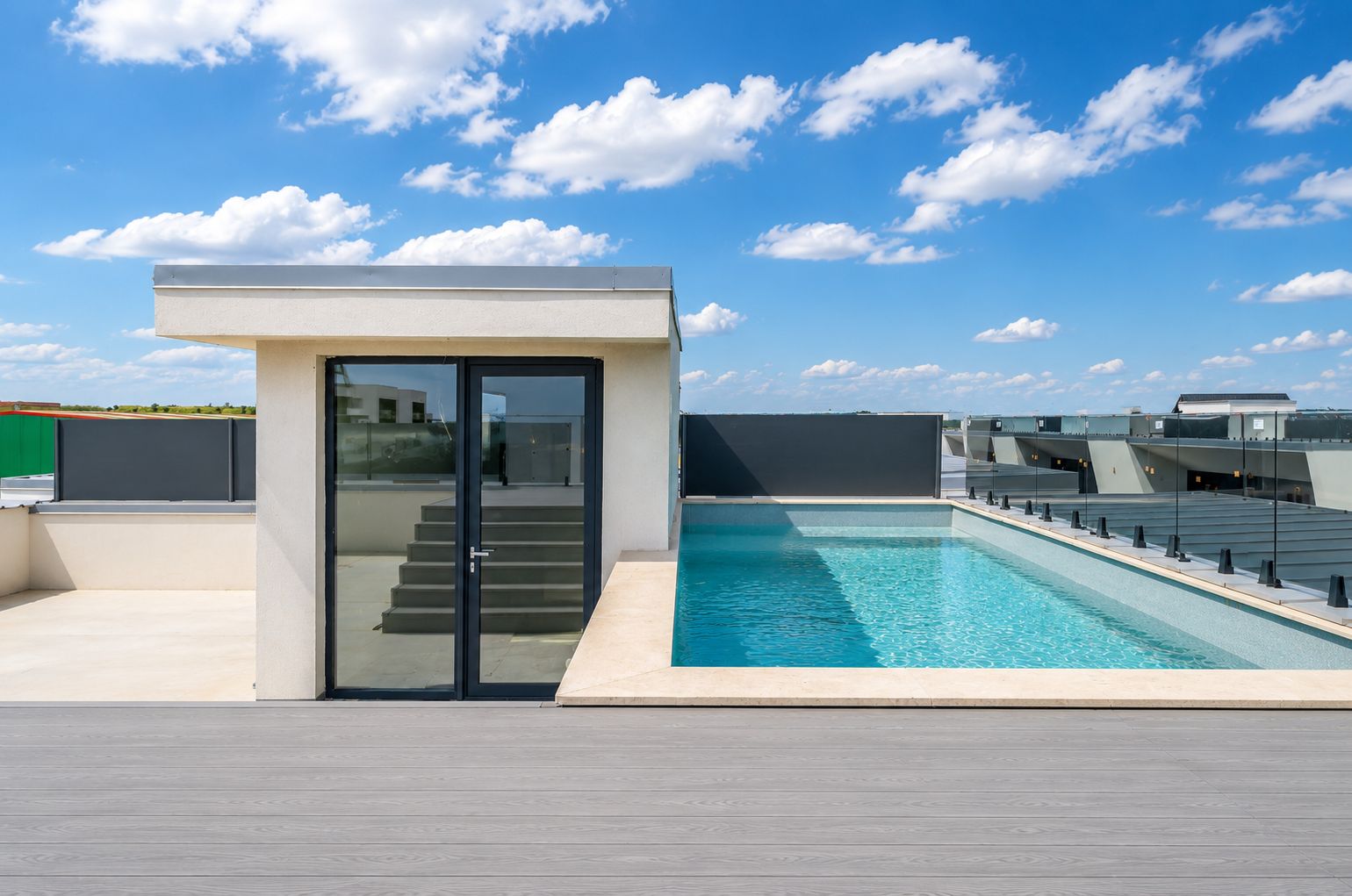 Vila smart personalizabilă cu rooftop și piscină privată – arhitectură - Poză 17