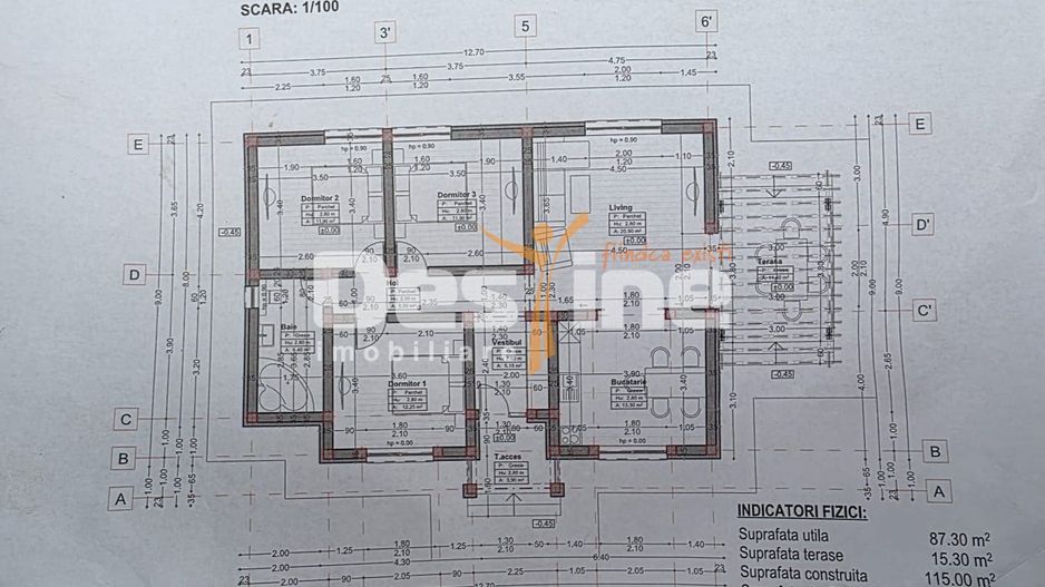 Casă VOROVEȘTI | 4 camere, 87 mp utili, încălzire în pardoseală - Poză 15