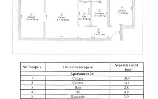 Apartament 3 Camere I ETAJ 1 I La cheie I Rahovei - Poză 11