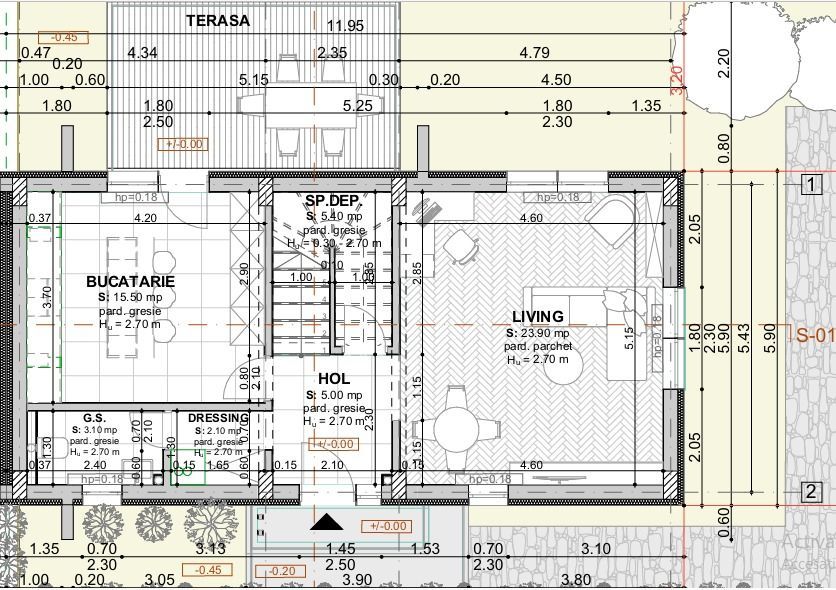 vila indiv gata 5cam/calcan-perete dublu/centru Popesti Leordeni - Poză 5