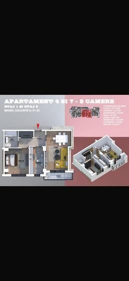 2 camere bloc nou 2025, centrală proprie, încălzire pardoseală - 1Mai - Poză 7