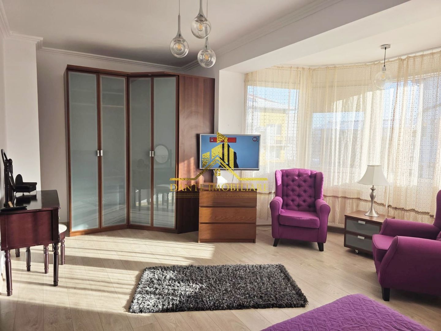 3 camere, mobilat modern, bloc nou, parcare, Buna Ziua - Poză 4
