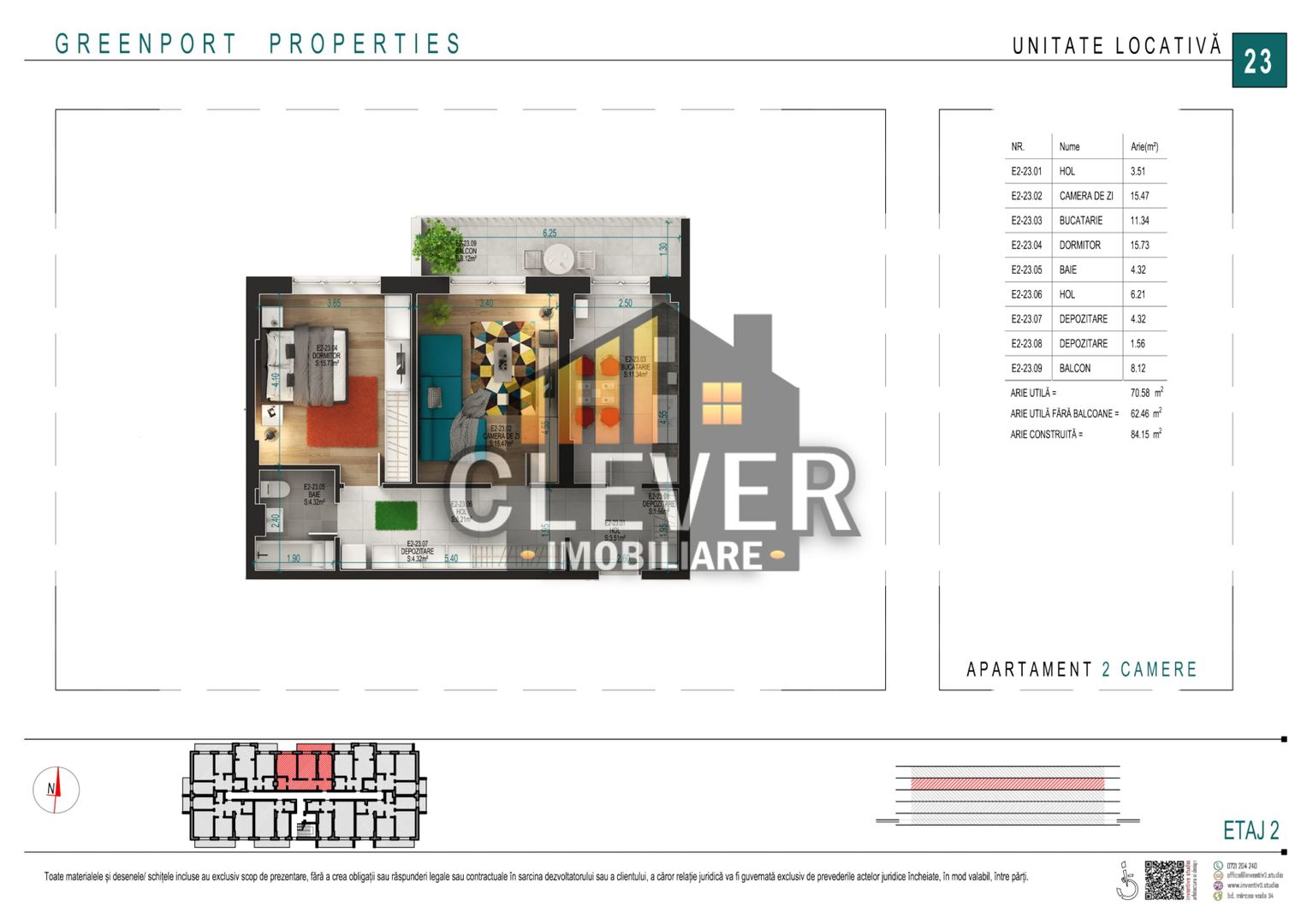 Direct Dezvoltator Comision 0 Apartament 2 camere Sector 3 - Poză 1