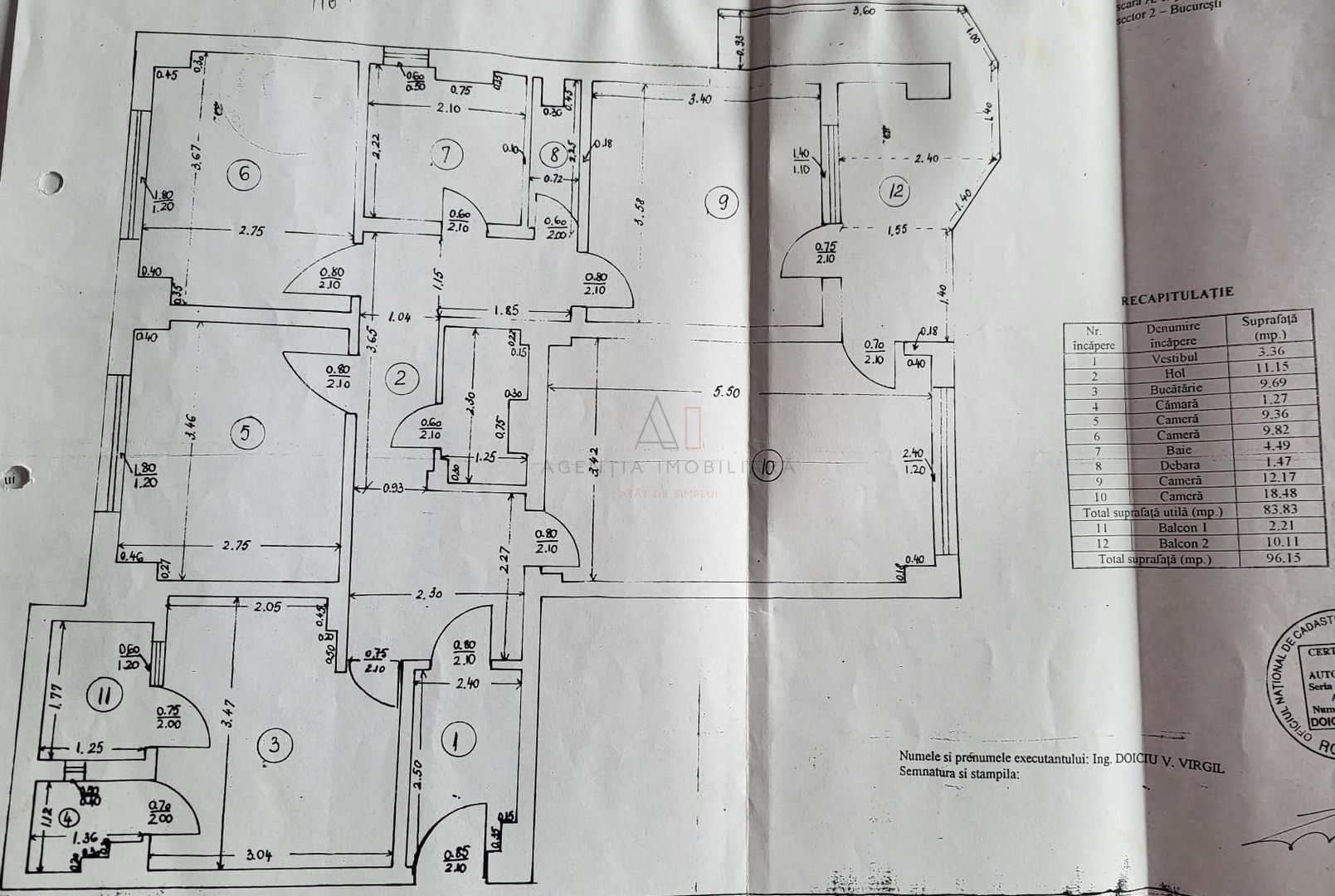 4 Camere Decomandat Dacia | 2 Bai | Centrala Proprie | Bloc reabilitat - Poză 17