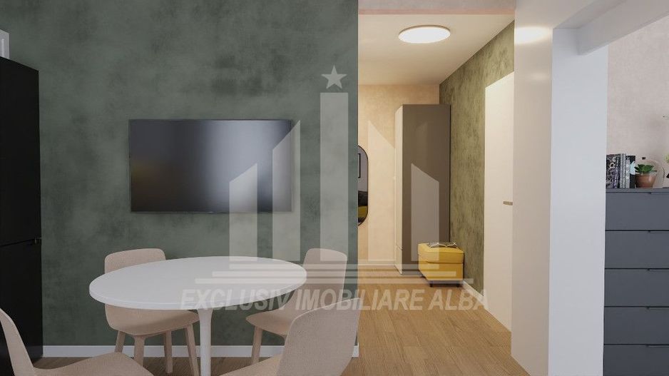 Apartament 2 camere | Open space | 48 mp | Bloc Nou | Alba-Micesti - Poză 3