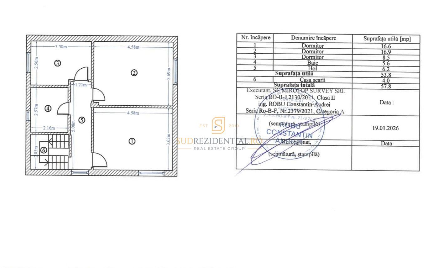 Casă Modernă individuala, 5 camere, P+1E+Pod - Comuna Berceni - Poză 21