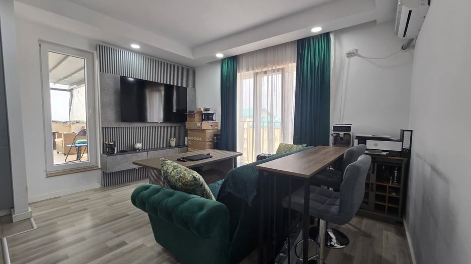 COSMOPOLIS - Apartament cu 2 camere tip studio, mobilat si utilat. - Poză 1