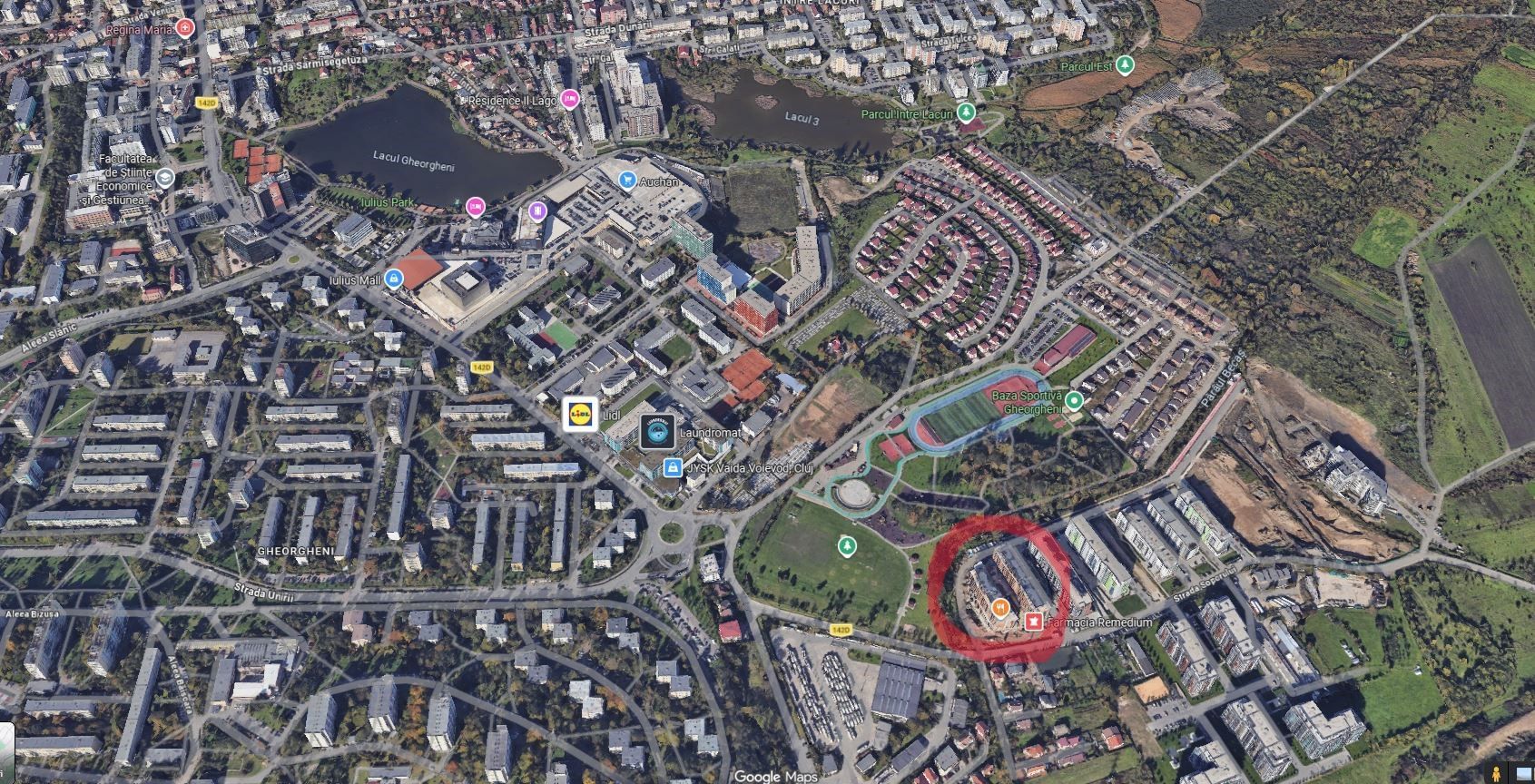 | Apartament cu 3 camere | CF | Bloc nou | 66.0 mp | Colonia Sopor | - Poză 8