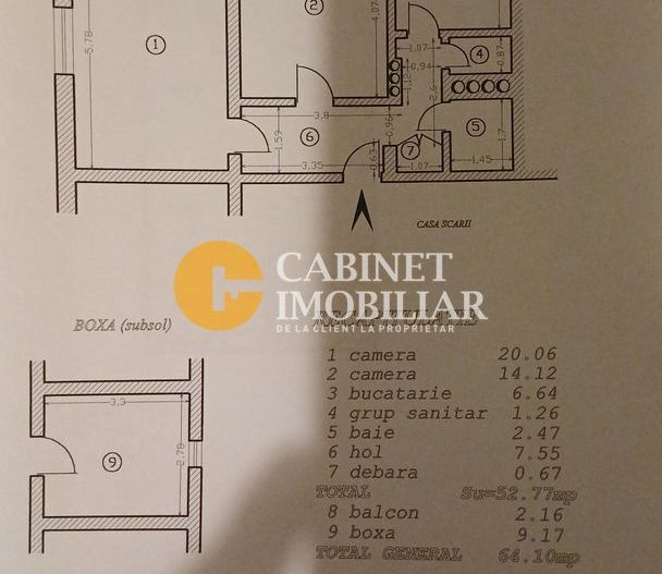 Apartament 2 camere în Copou – Strada Macazului - Poză 5