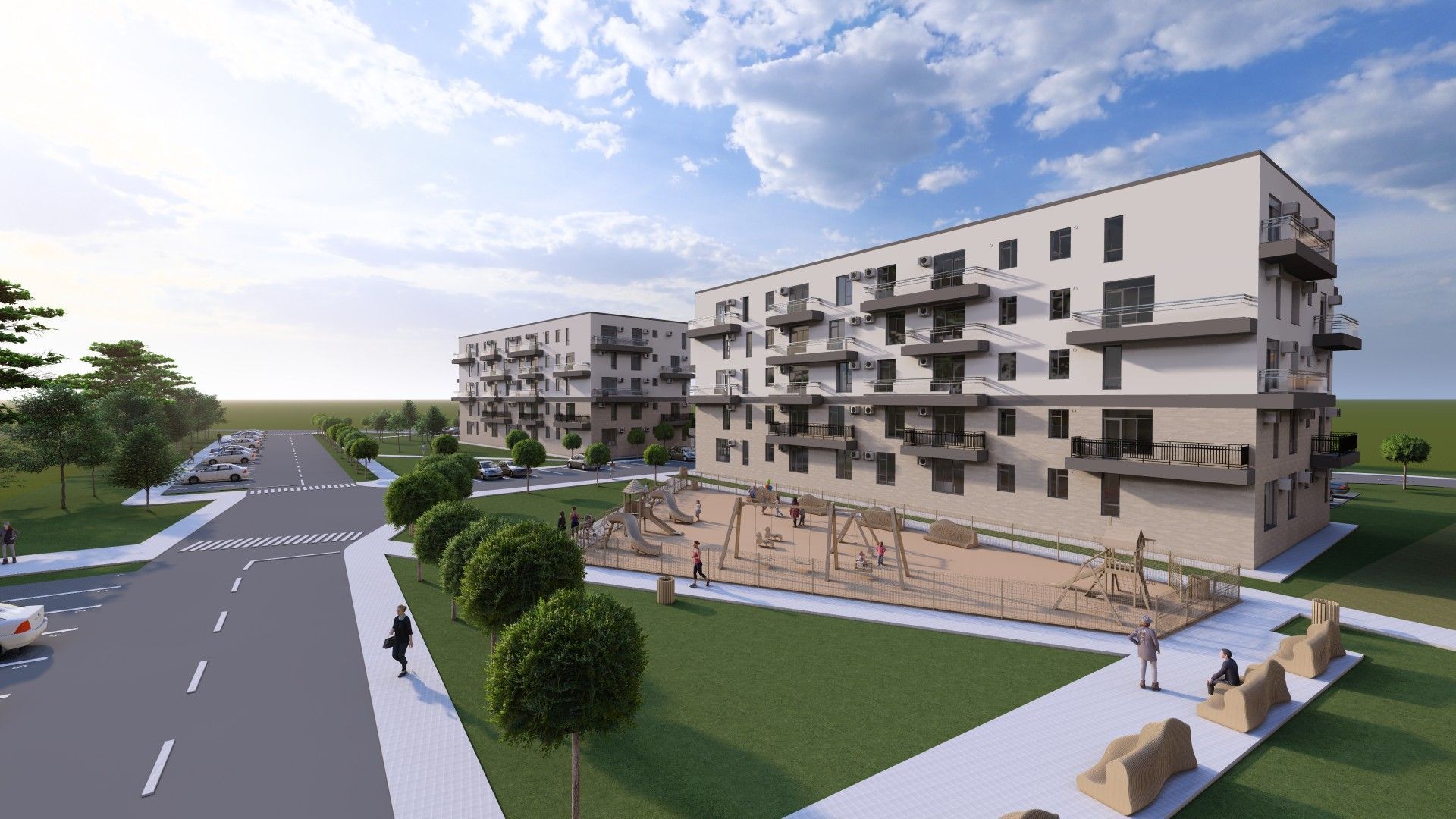 APARTAMENT tip OPEN-SPACE - 2 camere, ETAJ 2, Complex TUDOR VLAD RESIDENCE; - Poză 5