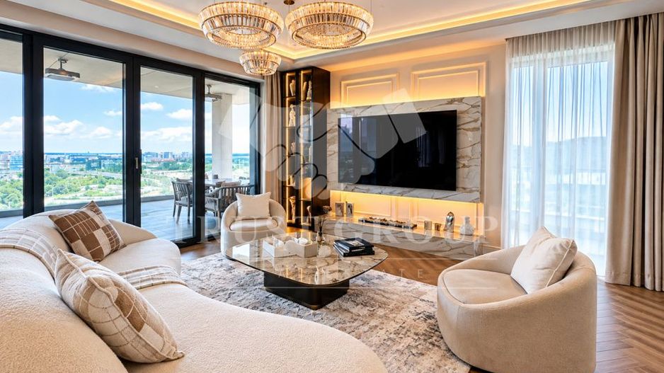 Penthouse tip Duplex Aviatiei | 196mp utili + 64mp Terase | 3 Locuri Parcare - Poză 1